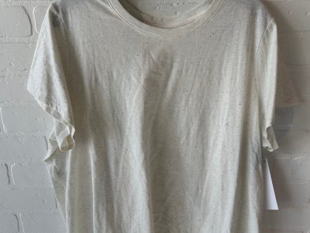 Top Short Sleeve Basic By Old Navy In White, Size: Xxl Sale