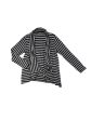 Cardigan By Apt 9 In Striped Pattern, Size: Lp Online now