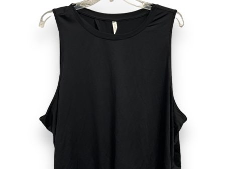 Athletic Tank Top By Fabletics In Black, Size: 1x Online now