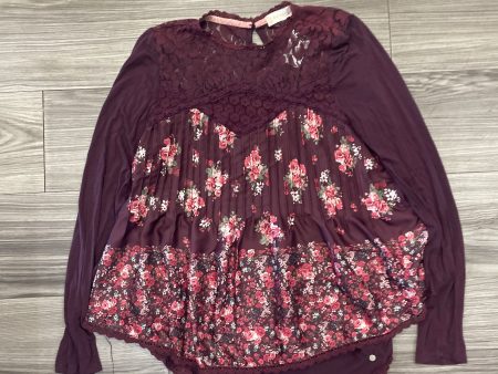 Top Long Sleeve By Altard State In Floral Print, Size: S Cheap