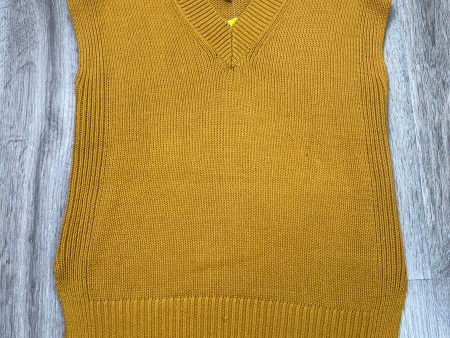 Vest Sweater By Loft In Yellow, Size: Xs Online Hot Sale