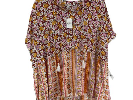 Top Short Sleeve By Cato In Multi-colored, Size: Xl Cheap