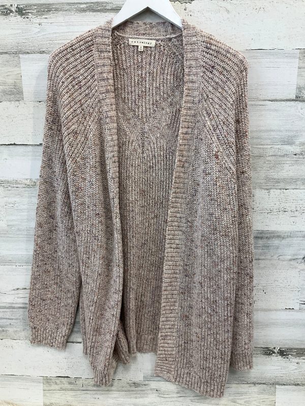 Sweater Cardigan By Retrology In Brown & Purple, Size: 3x For Sale