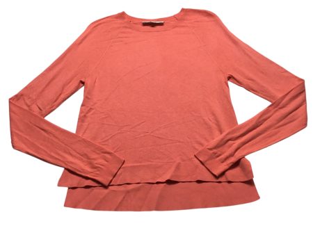 Top Long Sleeve By Loft In Pink, Size: M Cheap