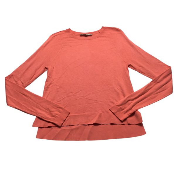 Top Long Sleeve By Loft In Pink, Size: M Cheap