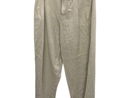 Pants Linen By Gap In Beige, Size: 8 For Sale