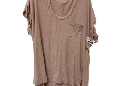 Top Short Sleeve By Aerie In Pink, Size: Xl on Sale