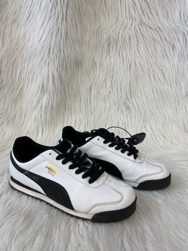 Shoes Athletic By Puma In Black & White, Size: 8 Online