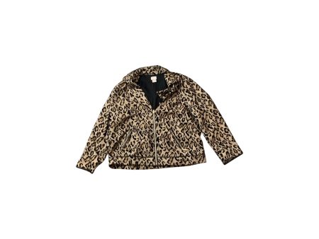 Blazer By Chicos In Animal Print, Size: Lp For Discount