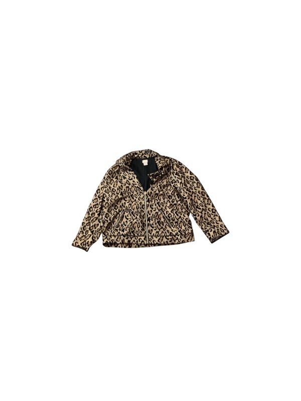 Blazer By Chicos In Animal Print, Size: Lp For Discount