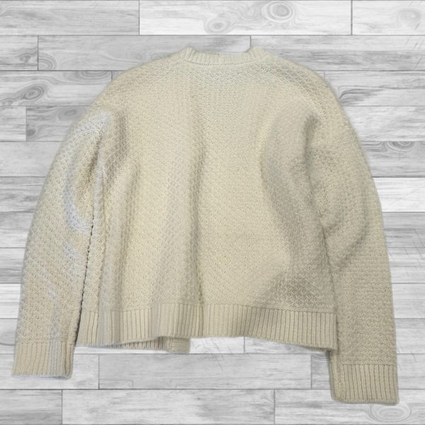 Sweater Cardigan By Loft In Cream, Size: Xsp Discount