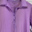 Top Short Sleeve By New York And Co In Purple, Size: L Sale