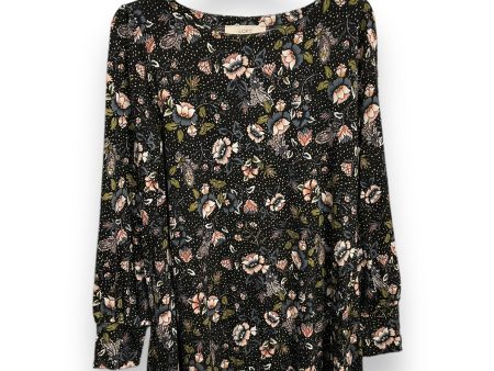 Dress Casual Short By Loft In Floral Print, Size: M on Sale