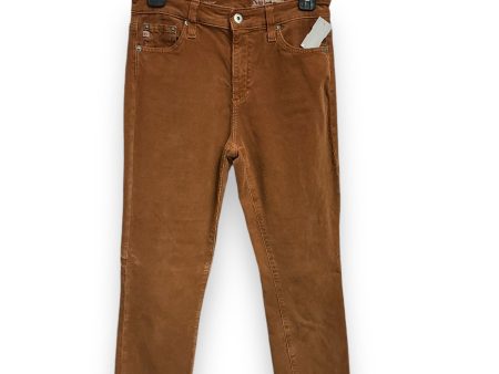 Pants Corduroy By Ag Jeans In Brown, Size: 4 For Discount