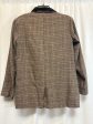 Blazer By Clothes Mentor In Brown, Size: L Cheap