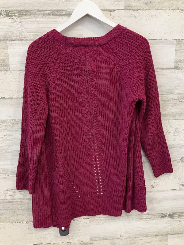 Cardigan By Clothes Mentor In Purple, Size: S Discount