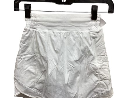 Athletic Skort By Lululemon In White, Size: 2 on Sale