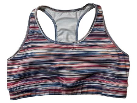 Athletic Bra By Gapfit In Striped, Size: L Fashion