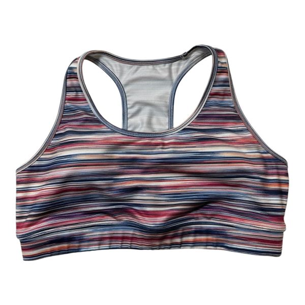 Athletic Bra By Gapfit In Striped, Size: L Fashion