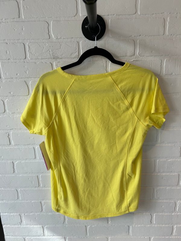 Athletic Top Short Sleeve By Talbots In Yellow, Size: Mp Supply