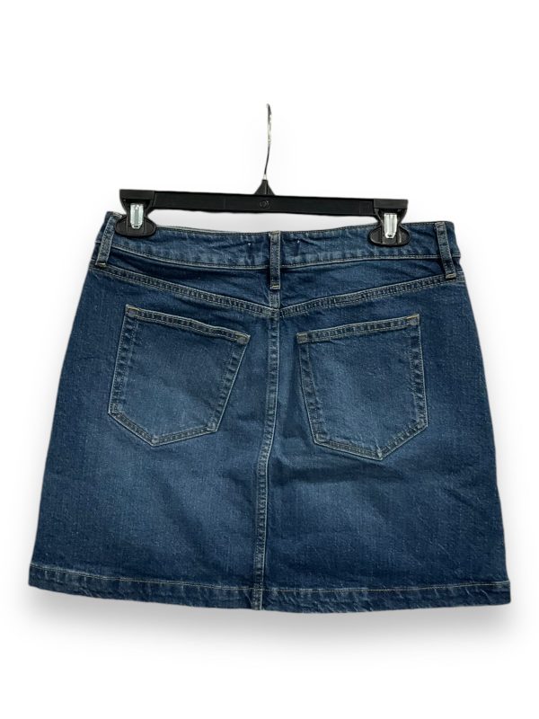 Skirt Mini & Short By Loft In Blue Denim, Size: S For Discount