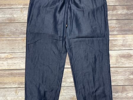 Pants Joggers By Isaac Mizrahi Live Qvc In Blue, Size: L For Cheap