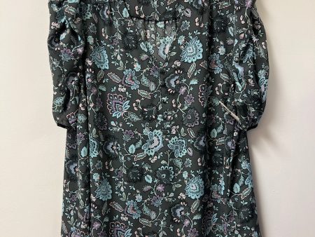 Top Short Sleeve By Torrid In Grey, Size: 2x Discount