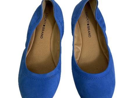 Shoes Flats By Lucky Brand In Blue, Size: 7.5 Online