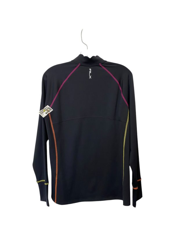 Athletic Top Long Sleeve Collar By Ralph Lauren Black Label In Black, Size: L Supply