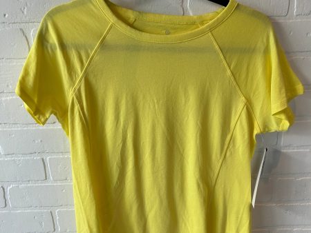 Athletic Top Short Sleeve By Talbots In Yellow, Size: Mp Supply