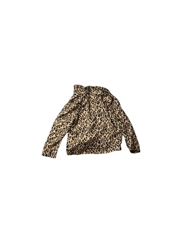 Blazer By Chicos In Animal Print, Size: Lp For Discount