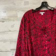 Top Short Sleeve By Catherines In Red, Size: 2x For Discount