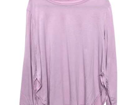 Athletic Top Long Sleeve Crewneck By Antonio Melani In Purple, Size: M For Discount