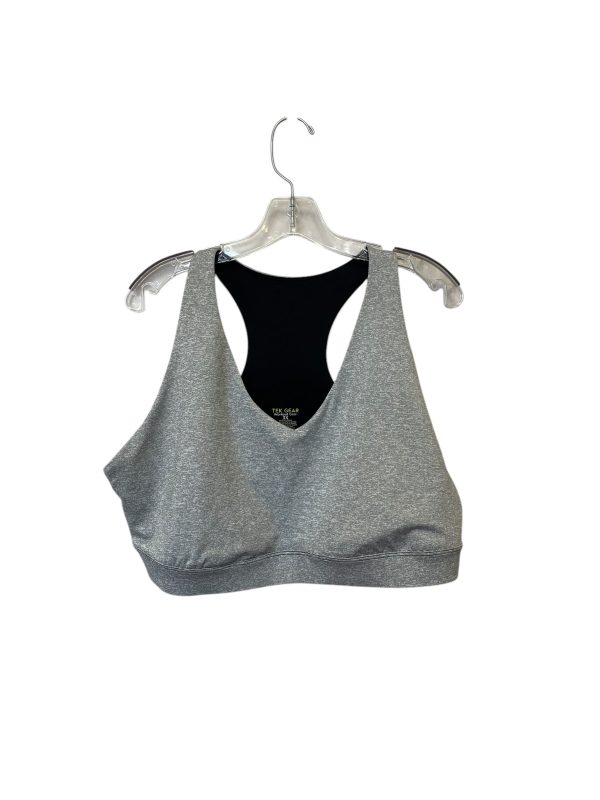 Athletic Bra By Tek Gear In Grey, Size: 3x Cheap