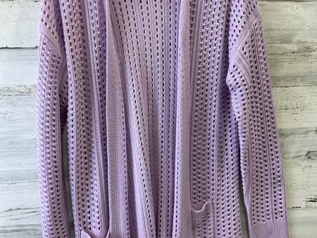 Cardigan By Hippie Rose In Purple, Size: Xl Online Hot Sale