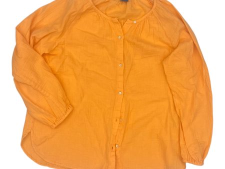 Top Ls By Gap In Orange, Size:Xl Cheap