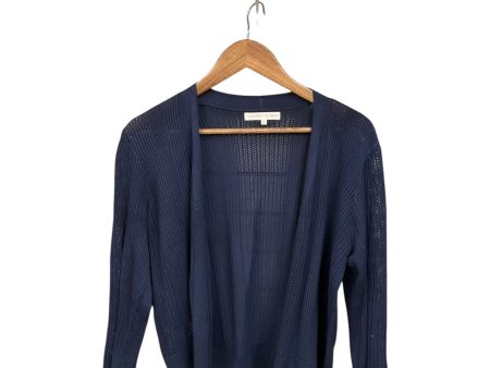 Cardigan By Clothes Mentor In Blue, Size: L Discount