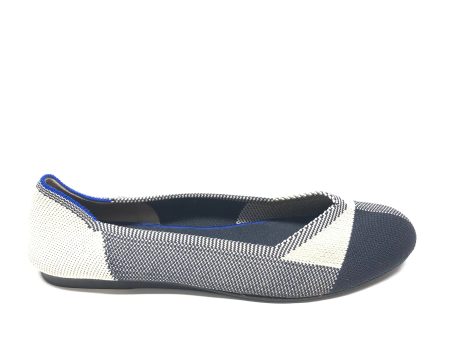 Shoes Flats By Rothys In Blue & Grey, Size: 8.5 Fashion