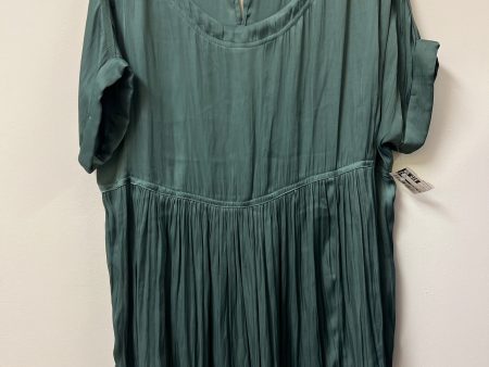 Tunic Short Sleeve By By Together In Green, Size: S on Sale