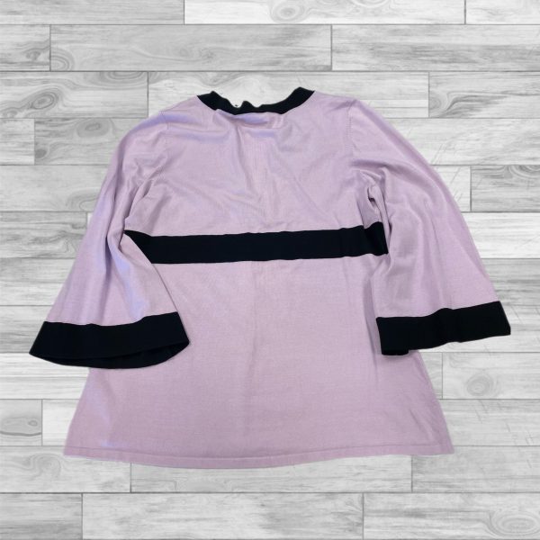 Top 3 4 Sleeve By Inc In Lilac, Size: Xl Online now