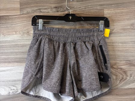 Athletic Shorts By Lululemon In Brown, Size: 6 For Cheap