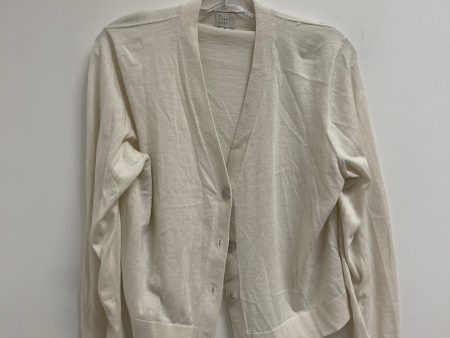 Sweater Cardigan By A New Day In Cream, Size: M Online