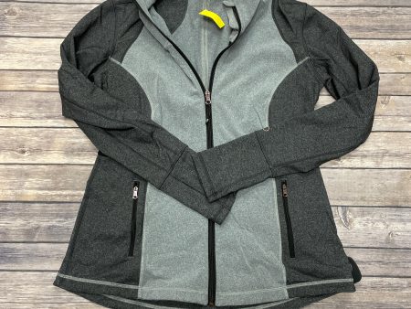 Athletic Jacket By Calico In Grey, Size: L Sale