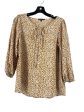 Top 3 4 Sleeve By West Kei In Animal Print, Size: S Online Hot Sale