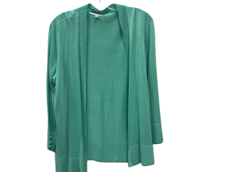 Cardigan By Cyrus Knits In Aqua, Size: Xl Online Hot Sale