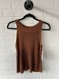 Vest Sweater By Nine West In Brown, Size: L Supply