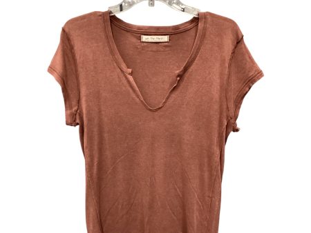 Top Short Sleeve Basic By We The Free In Red, Size: Xl Discount