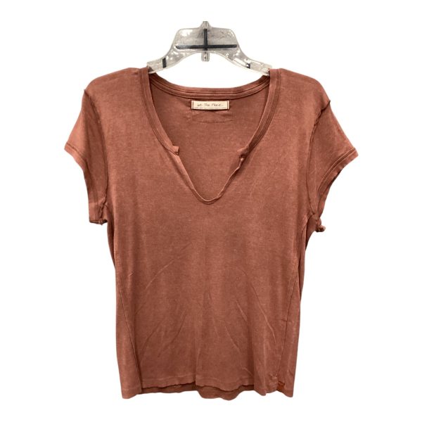 Top Short Sleeve Basic By We The Free In Red, Size: Xl Discount