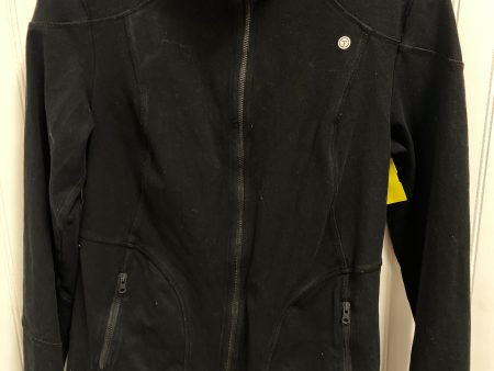 Athletic Jacket By Talbots In Black, Size: M For Discount