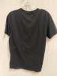 Top Short Sleeve Basic By Disney Store In Black, Size: M Supply